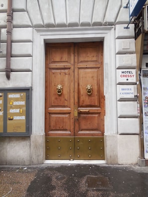 Entrada de la propiedad