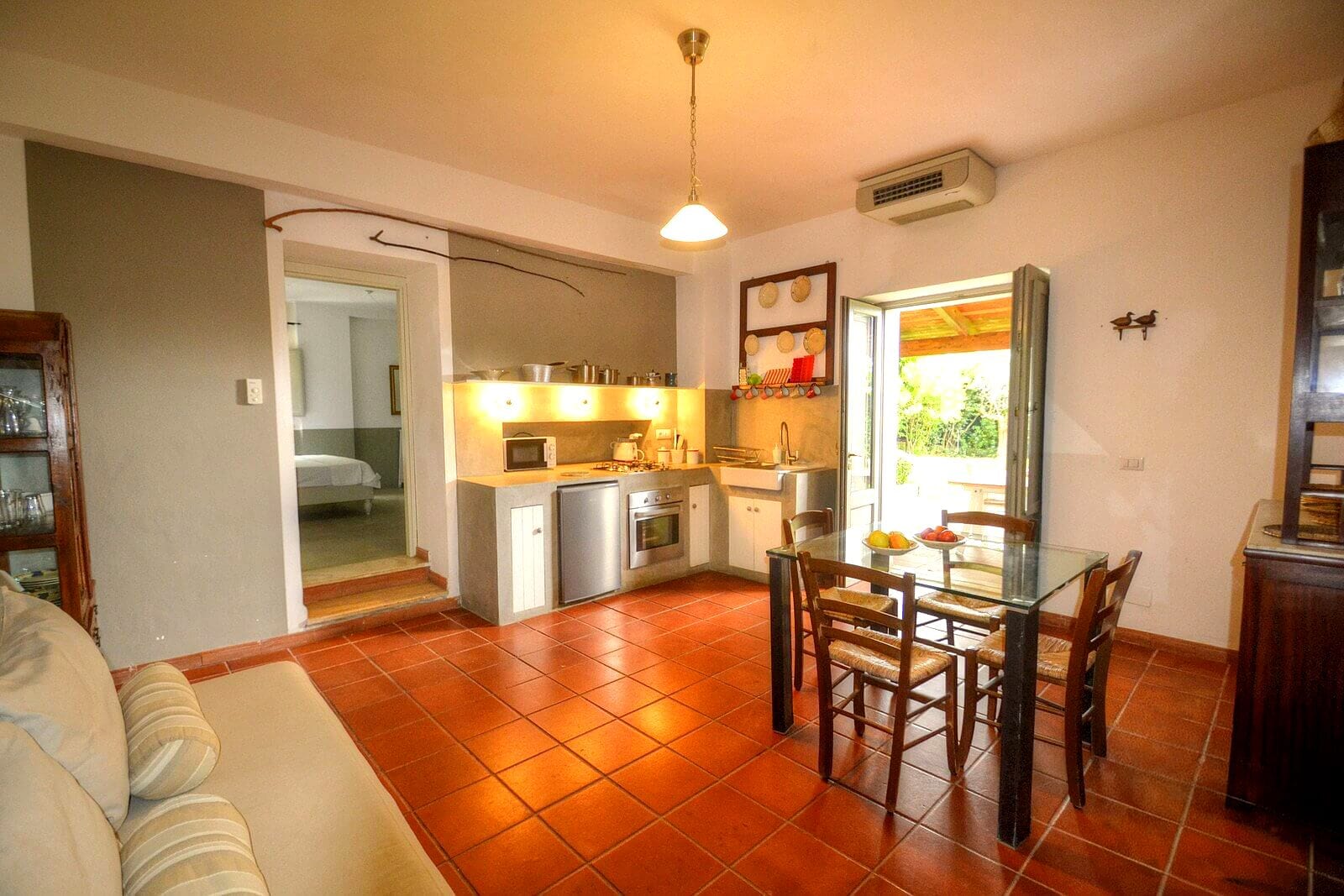 Family Apartment, 1 Bedroom, Ground Floor | Premium bedding, memory foam beds, minibar, individually decorated