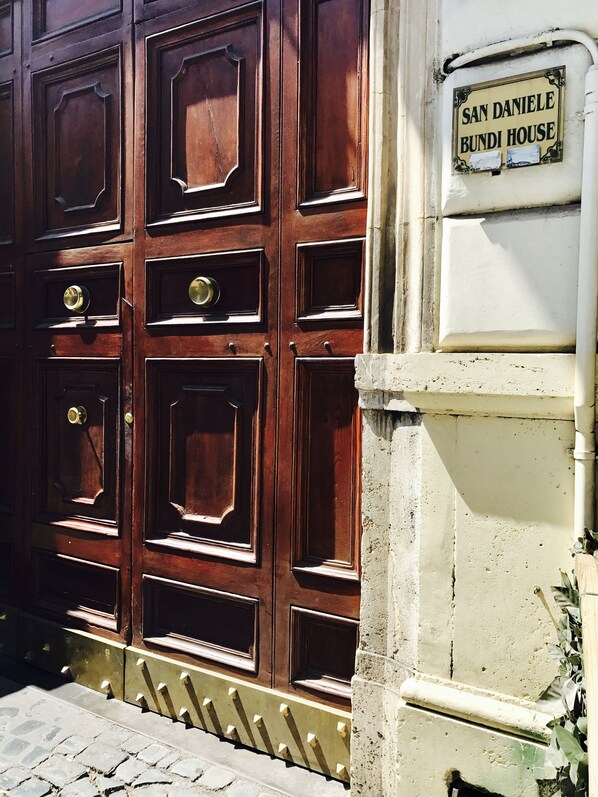 Fassade der Unterkunft