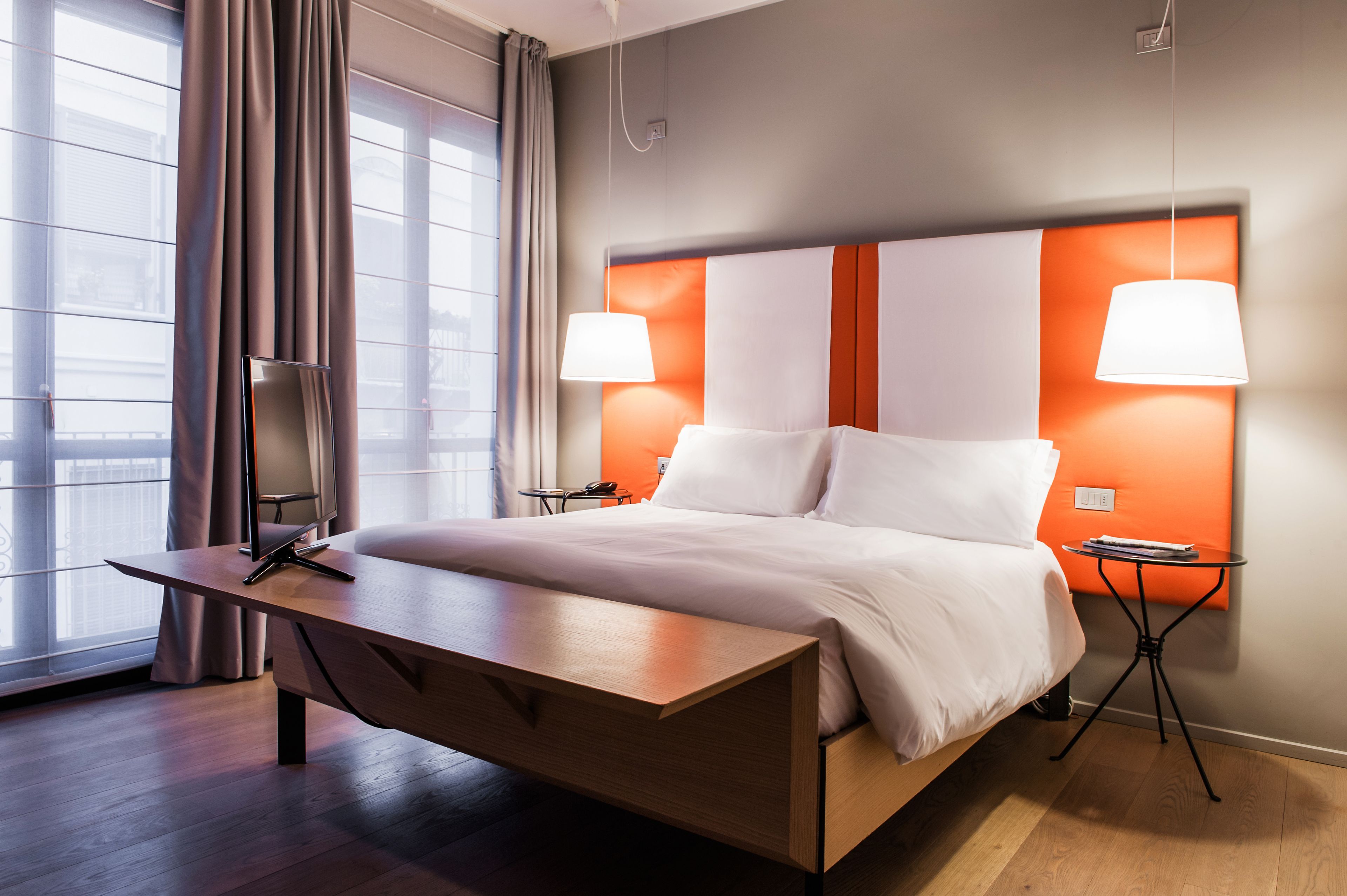 comfort room, 1 queen bed | frette italian sheets, premium bedding, down duvets, minibar