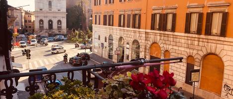 Vue depuis le balcon