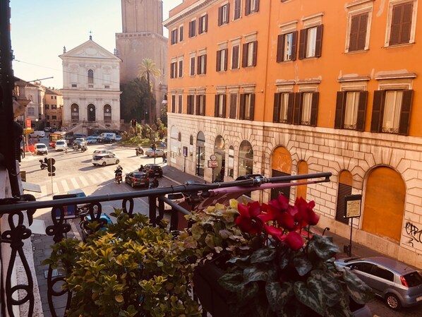 Vue depuis le balcon