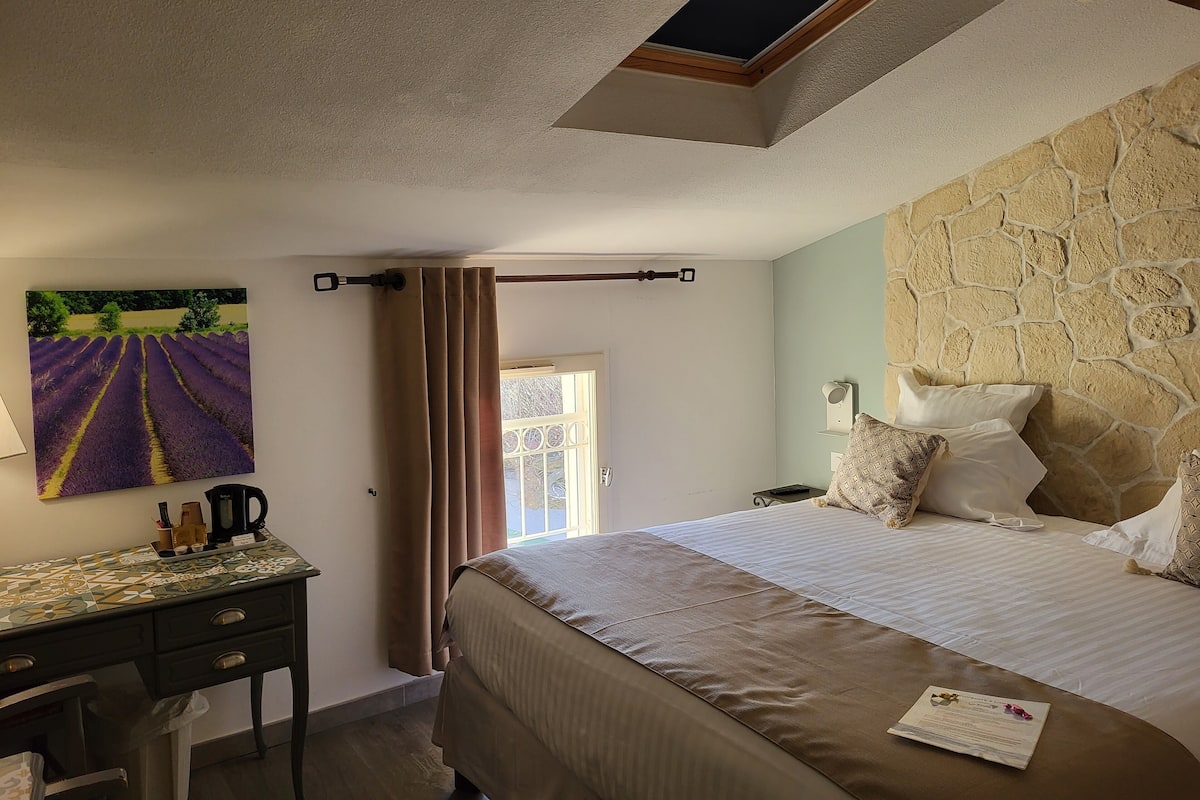 comfort double room | 1 bedroom, premium bedding, desk, blackout curtains