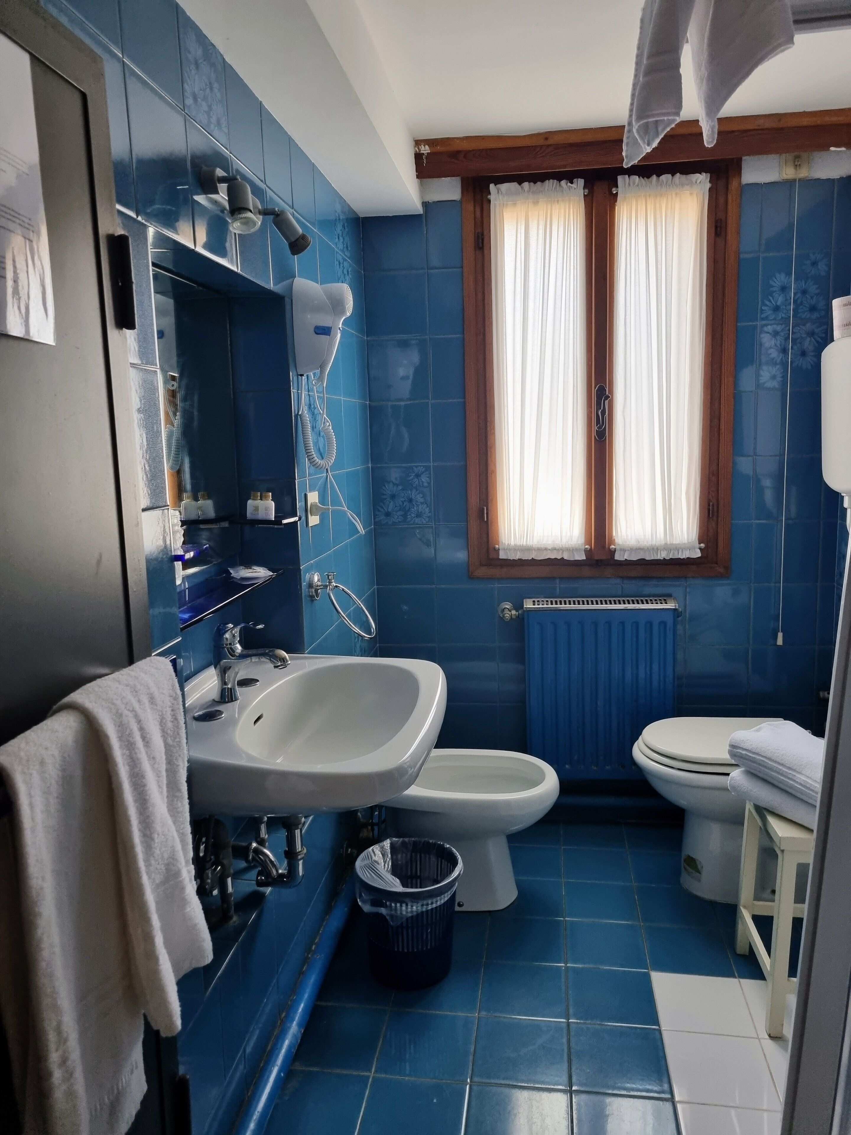 triple room, balcony | bathroom | hair dryer, towels
