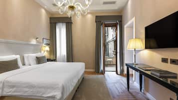 Ropa de cama hipoalergénica y minibar