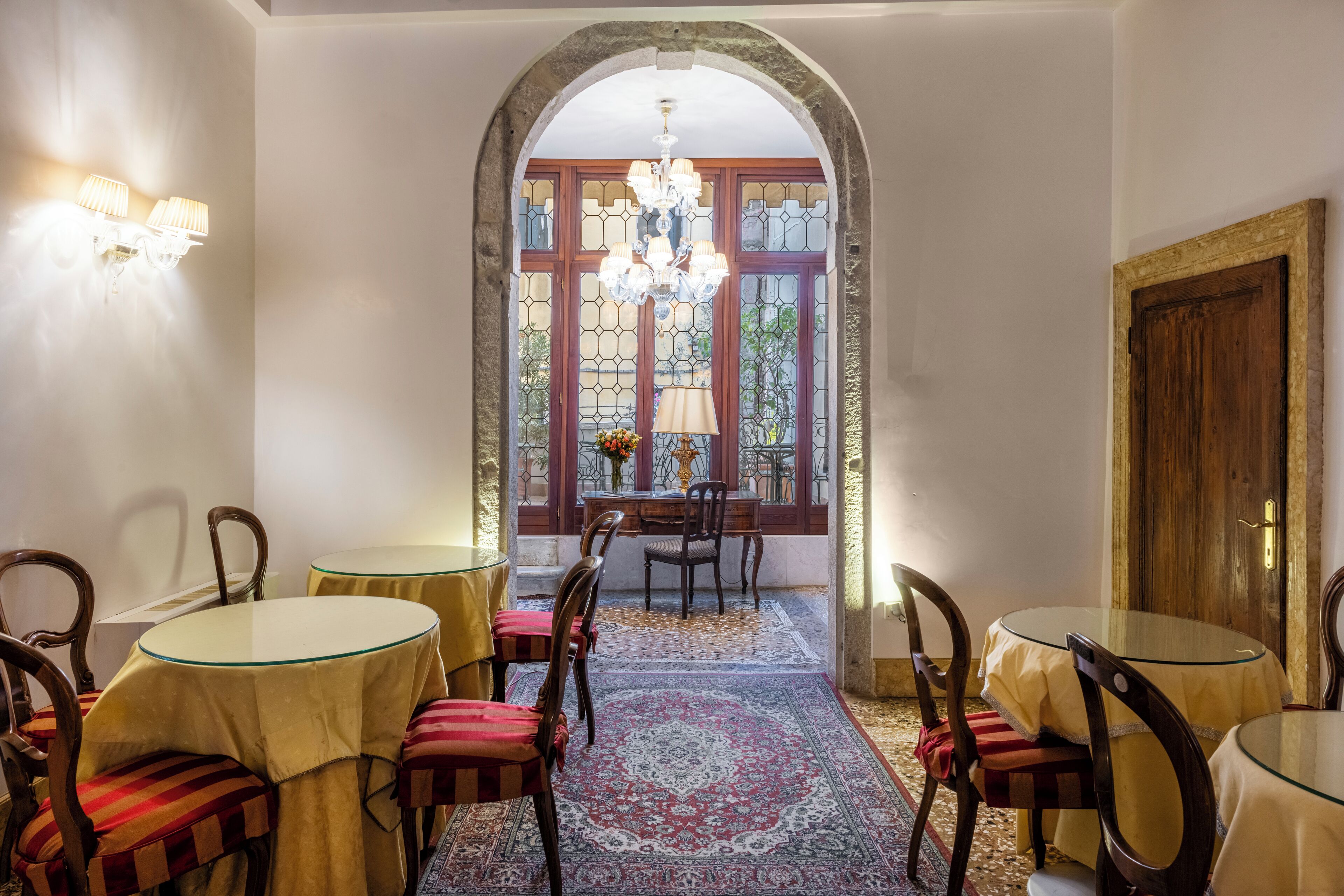 daily buffet breakfast (eur 14 per person)