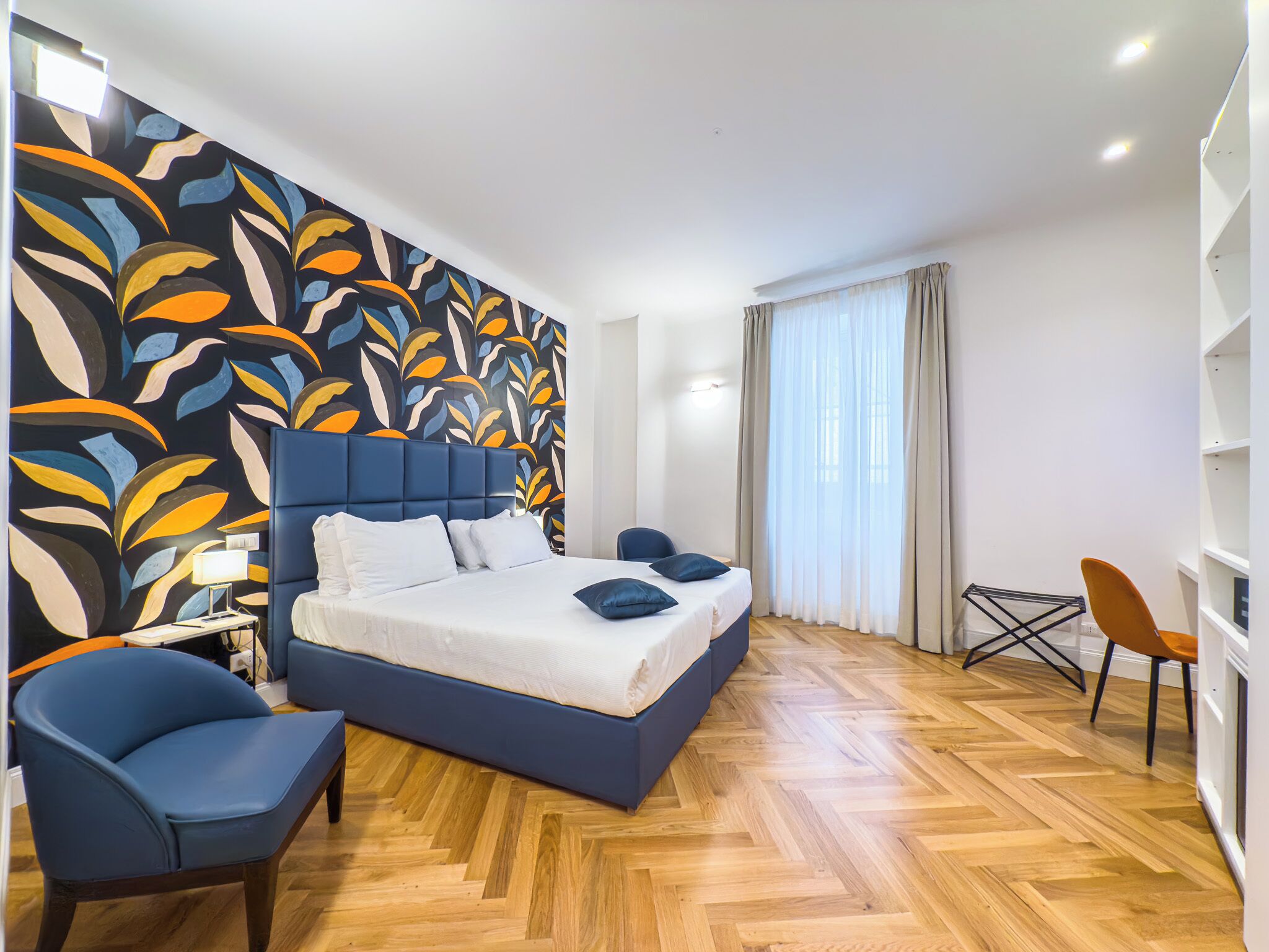 Deluxe-Doppel- oder -Zweibettzimmer | Ausblick vom Zimmer