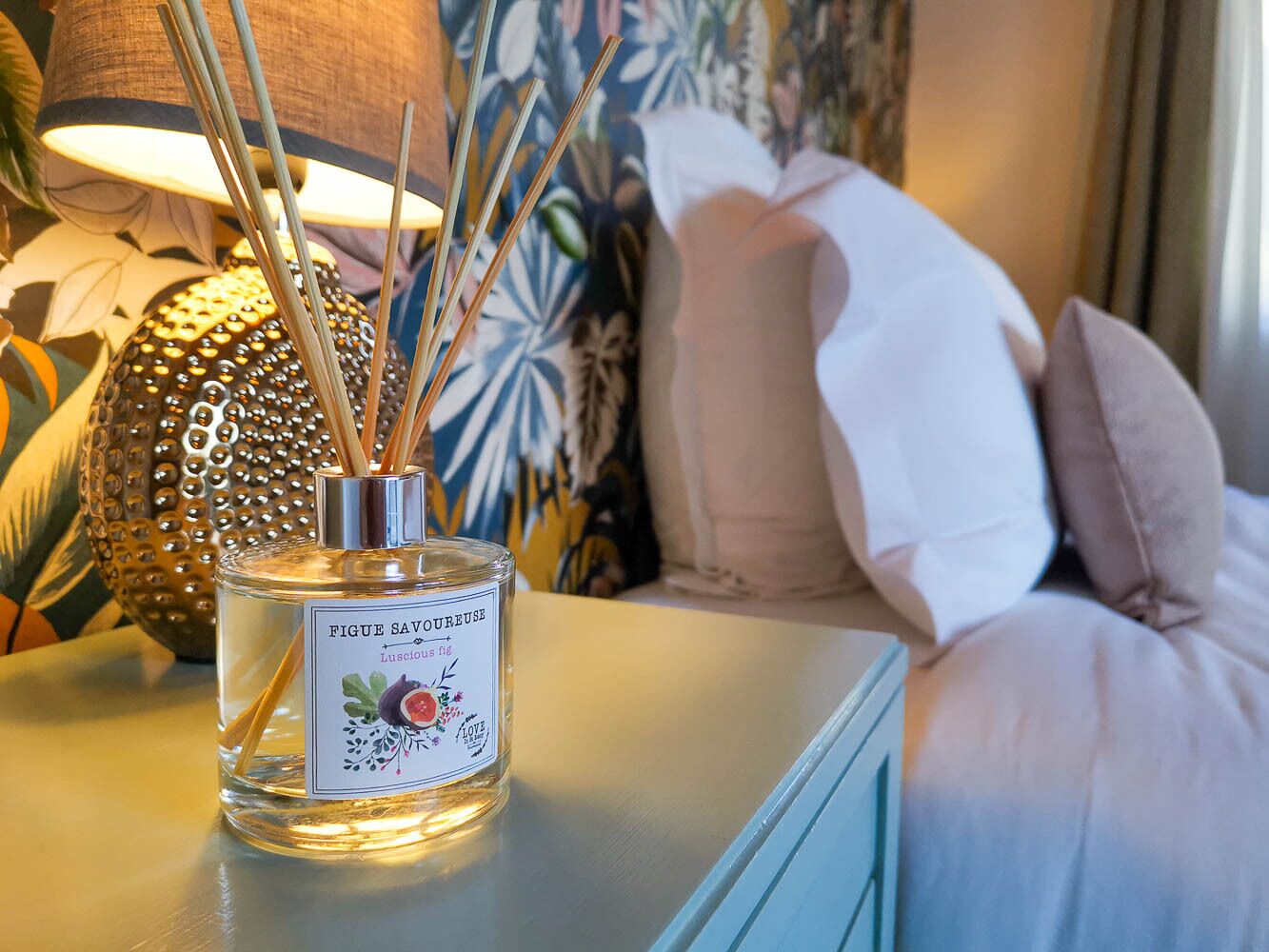 Superior-Ferienhaus, 1 King-Bett, Terrasse, Gartenblick (Le Mazet) | Hochwertige Bettwaren, Zimmersafe, individuell dekoriert