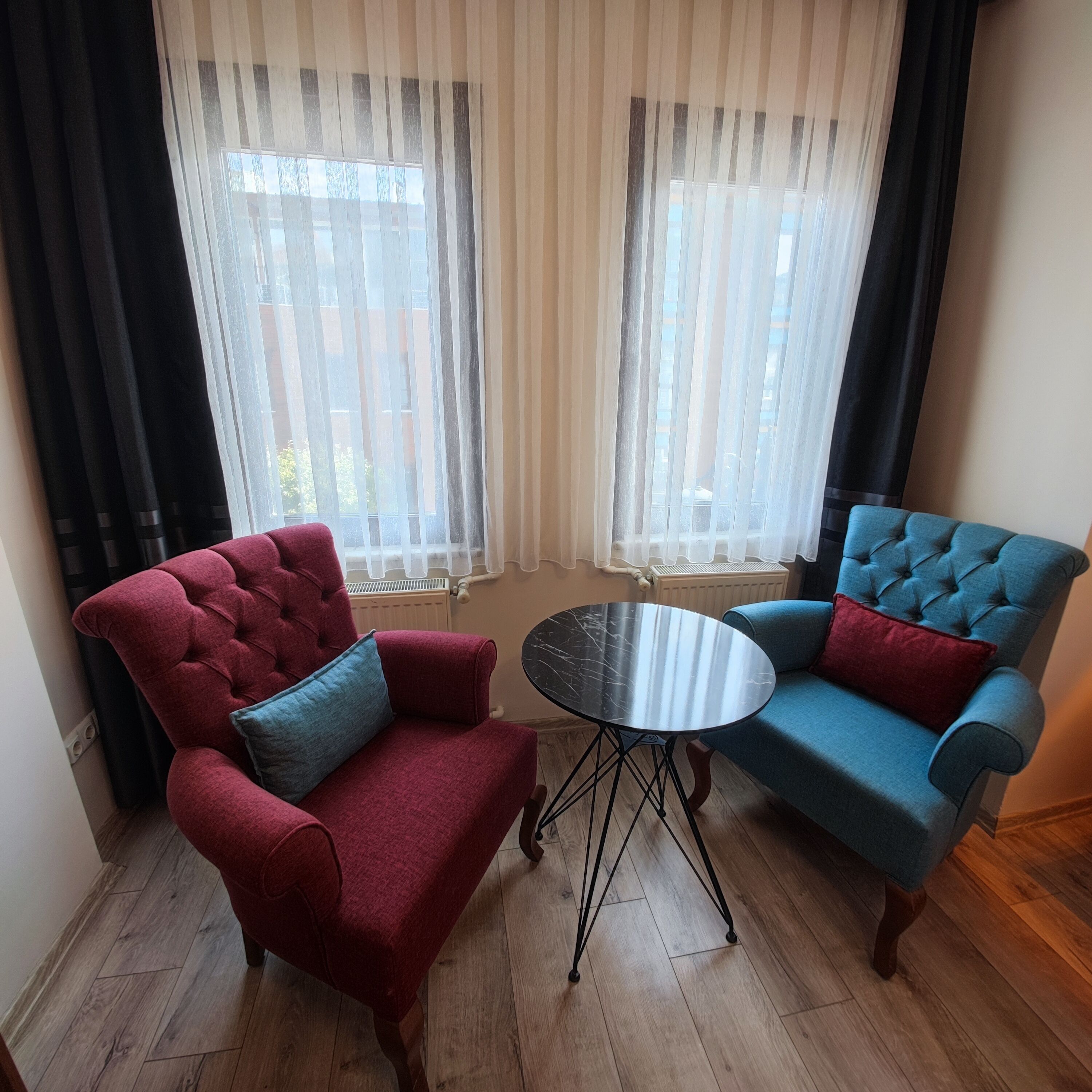 double room | living area | 61-cm lcd tv with satellite channels, tv