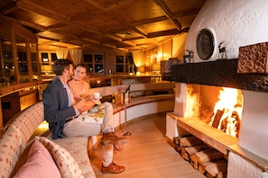 Sala de estar en el lobby