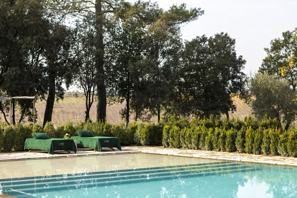 Seasonal outdoor pool