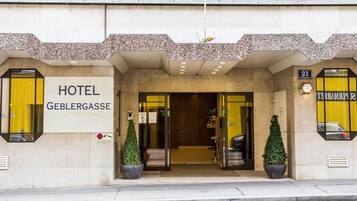 Blick von der Unterkunft