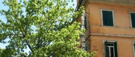 Fassade der Unterkunft