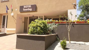 Fassade der Unterkunft