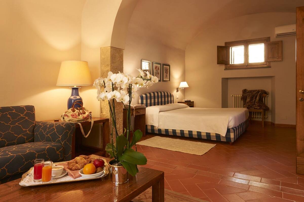 Italiaanse Frette-lakens, een minibar, een kluis op de kamer, een bureau
