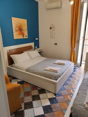 Triple Room | Frette Italian sheets, premium bedding, down duvets, Select Comfort beds