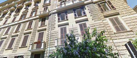 Voorkant van accommodatie