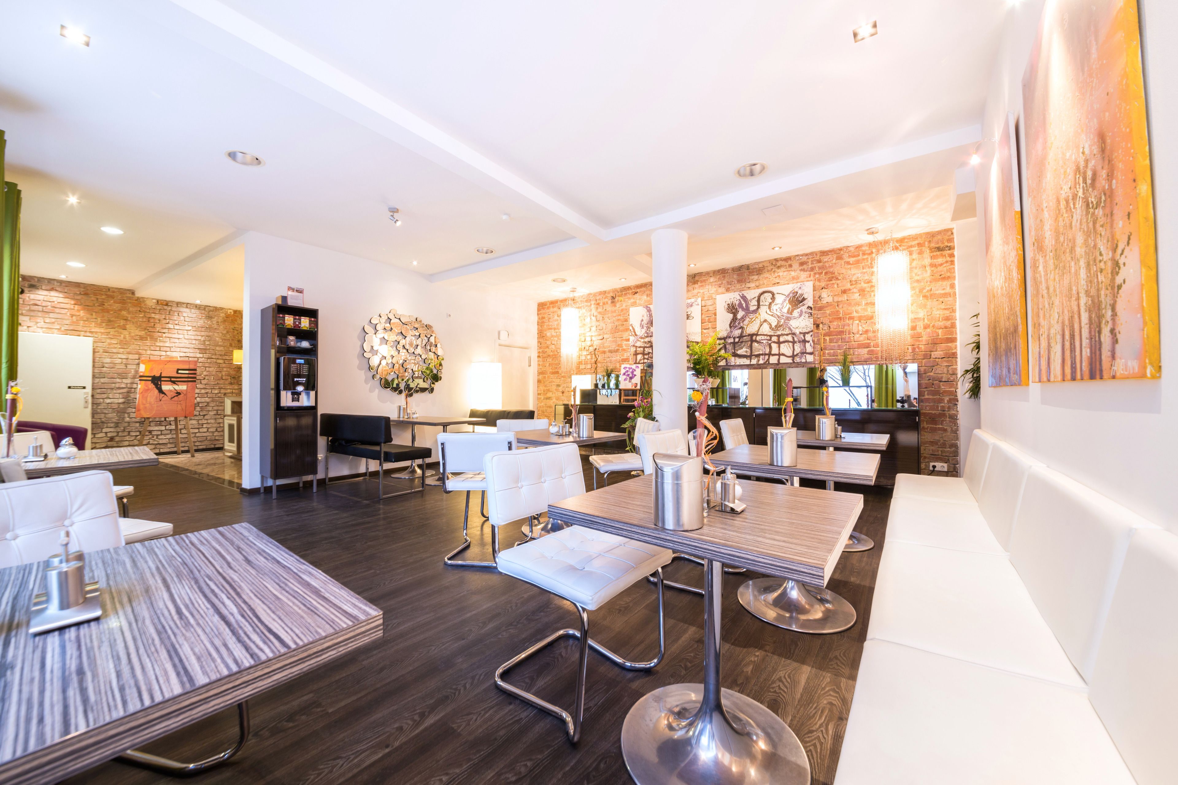 daily buffet breakfast (eur 14.50 per person)