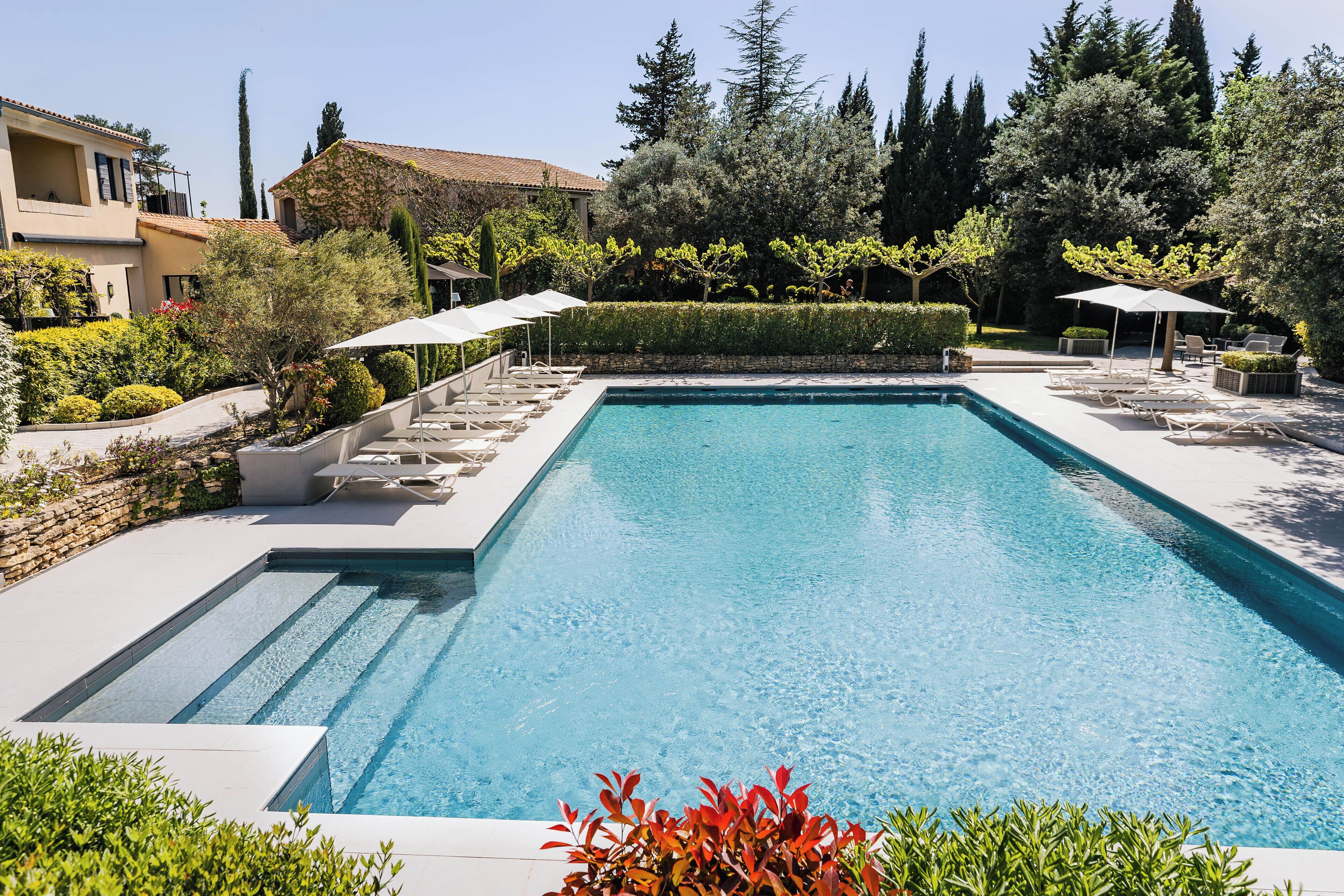 Seasonal outdoor pool