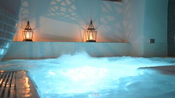 Sauna, bain à remous, hammam, soins corporels, enveloppements corporels