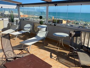 Terrasse sur le toit