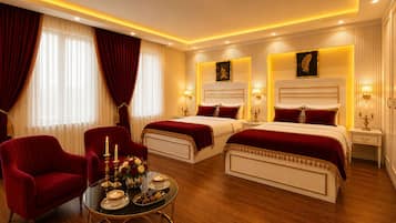 Deluxe Suite | Egyptian cotton sheets, premium bedding, down duvets