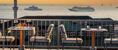 Terrasse sur le toit