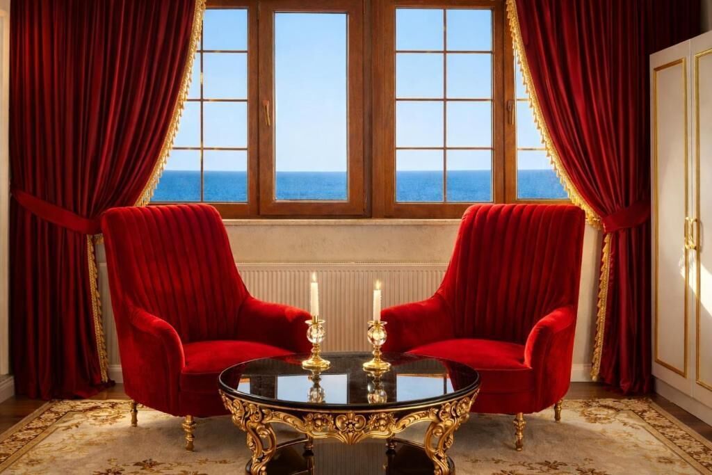 Exclusive Triple Room, Sea View | Egyptian cotton sheets, premium bedding, down duvets