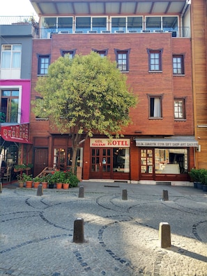 Voorkant van accommodatie