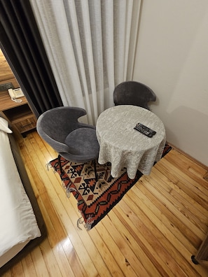 Economy Double Room (No Window) | 1 bedroom, minibar, individually decorated, individually furnished