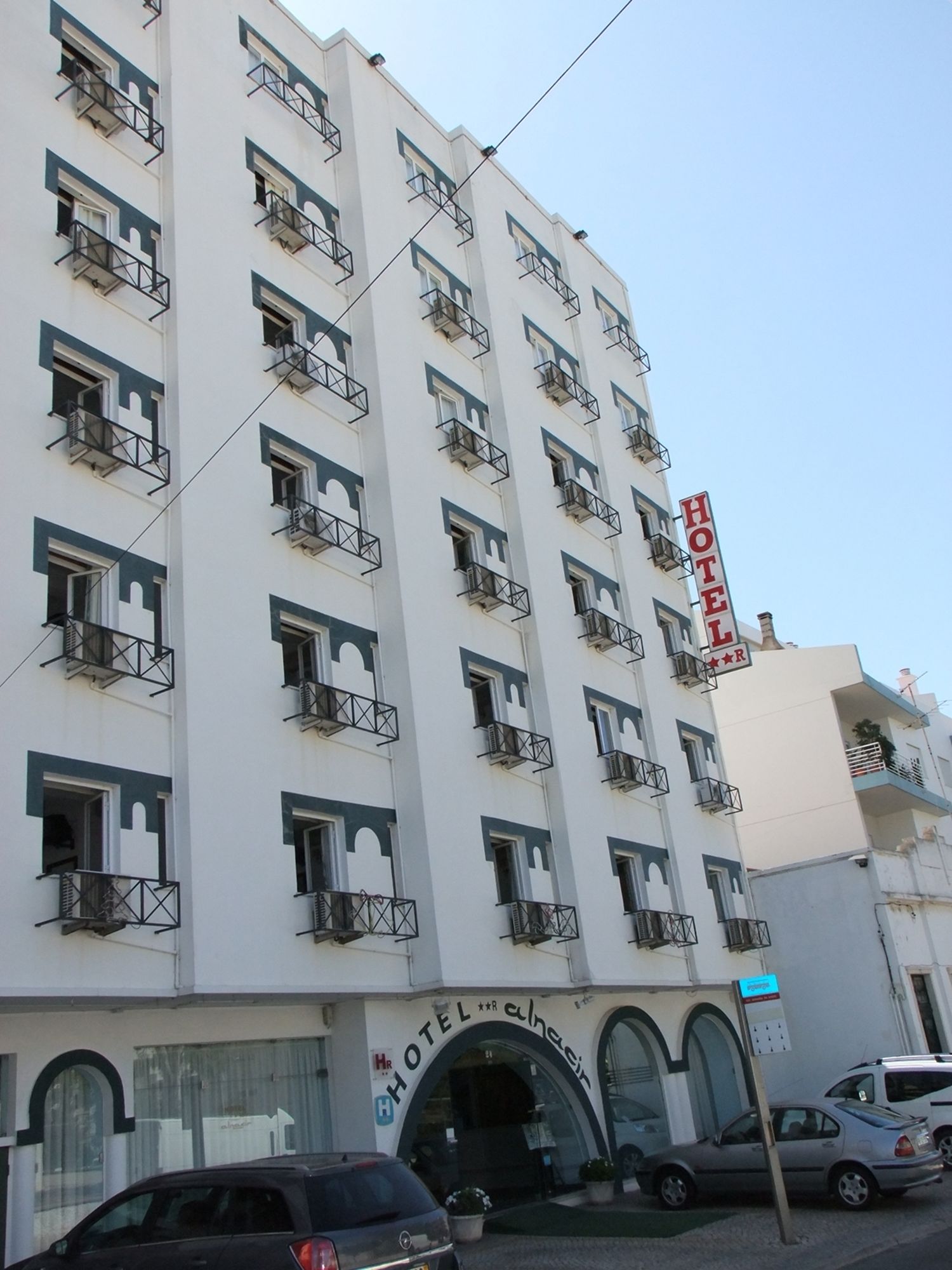 Façade de l’hébergement