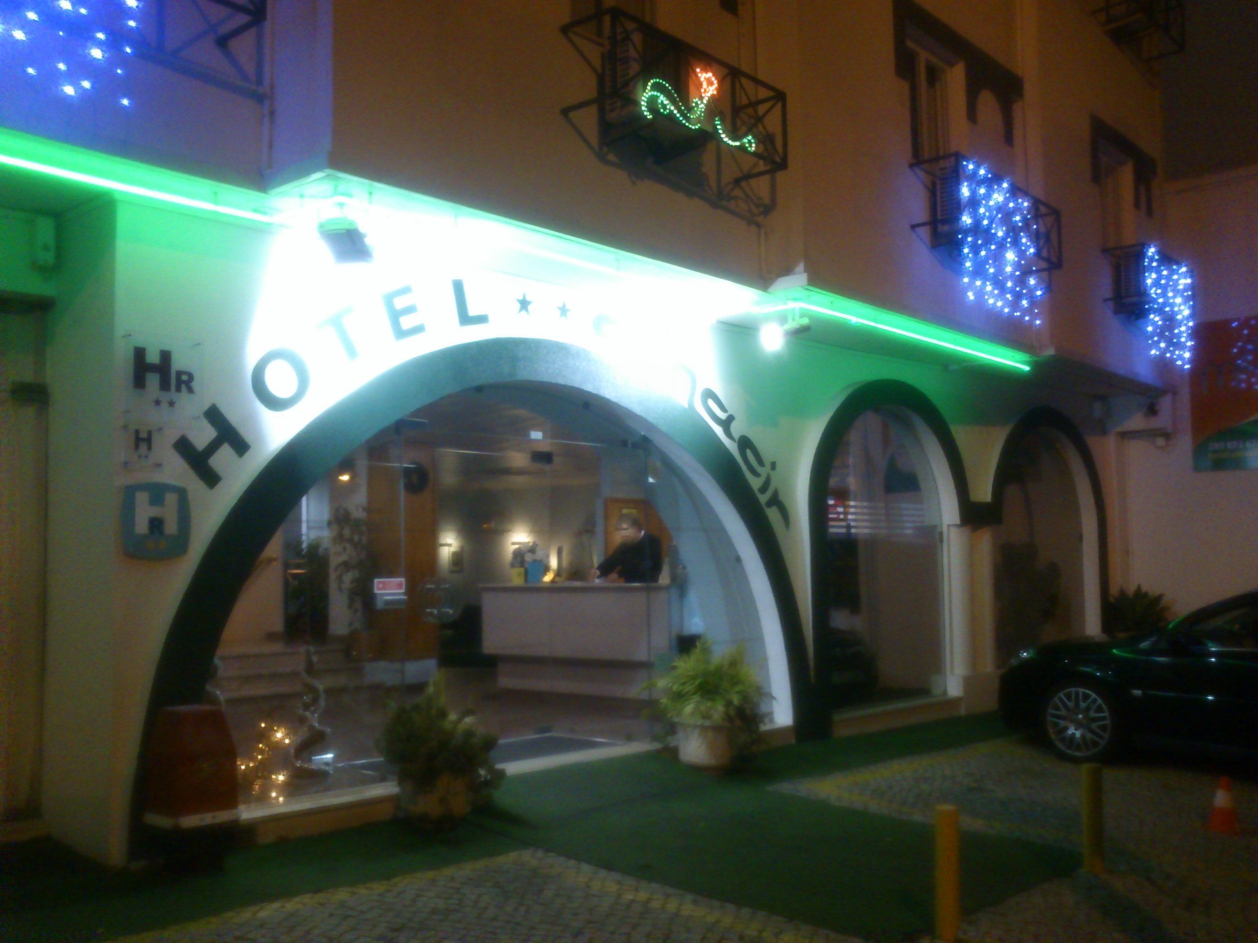 front of property – evening/night