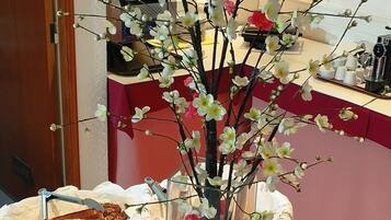 Daily buffet breakfast (EUR 10 per person)