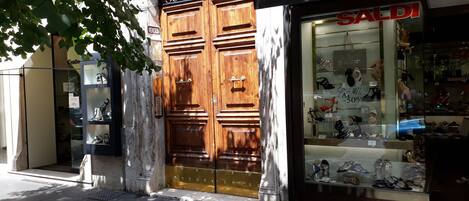 Entrée de l’hébergement