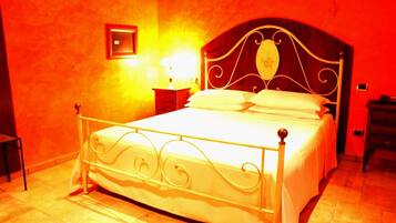 Frette Italian sheets, down comforters, in-room safe, soundproofing