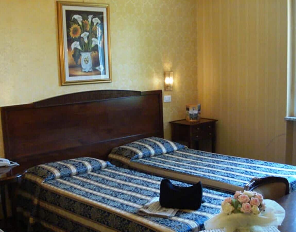 Minibar, desk, iron/ironing board (on request), cribs (surcharge)