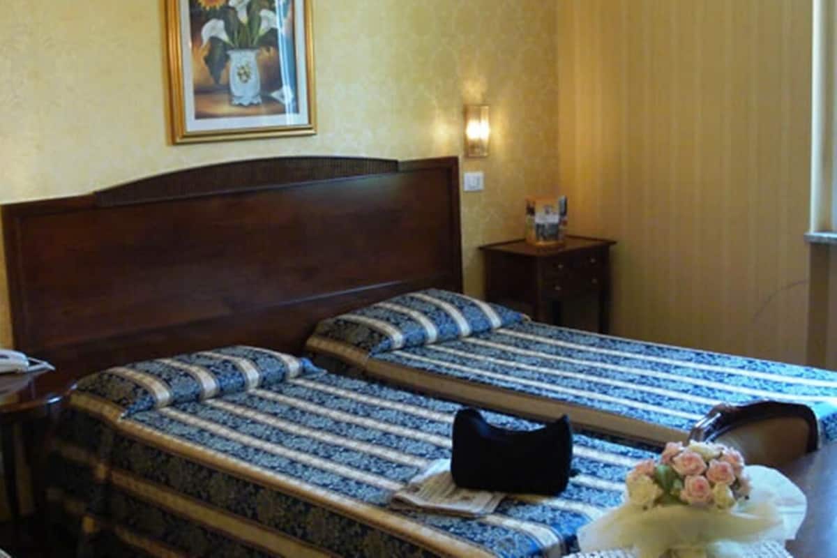 Minibar, desk, iron/ironing board (on request), cribs (surcharge)