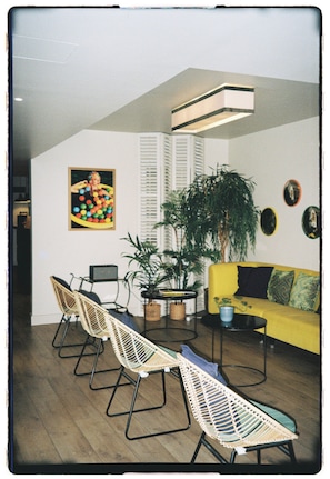 Lobby sitting area