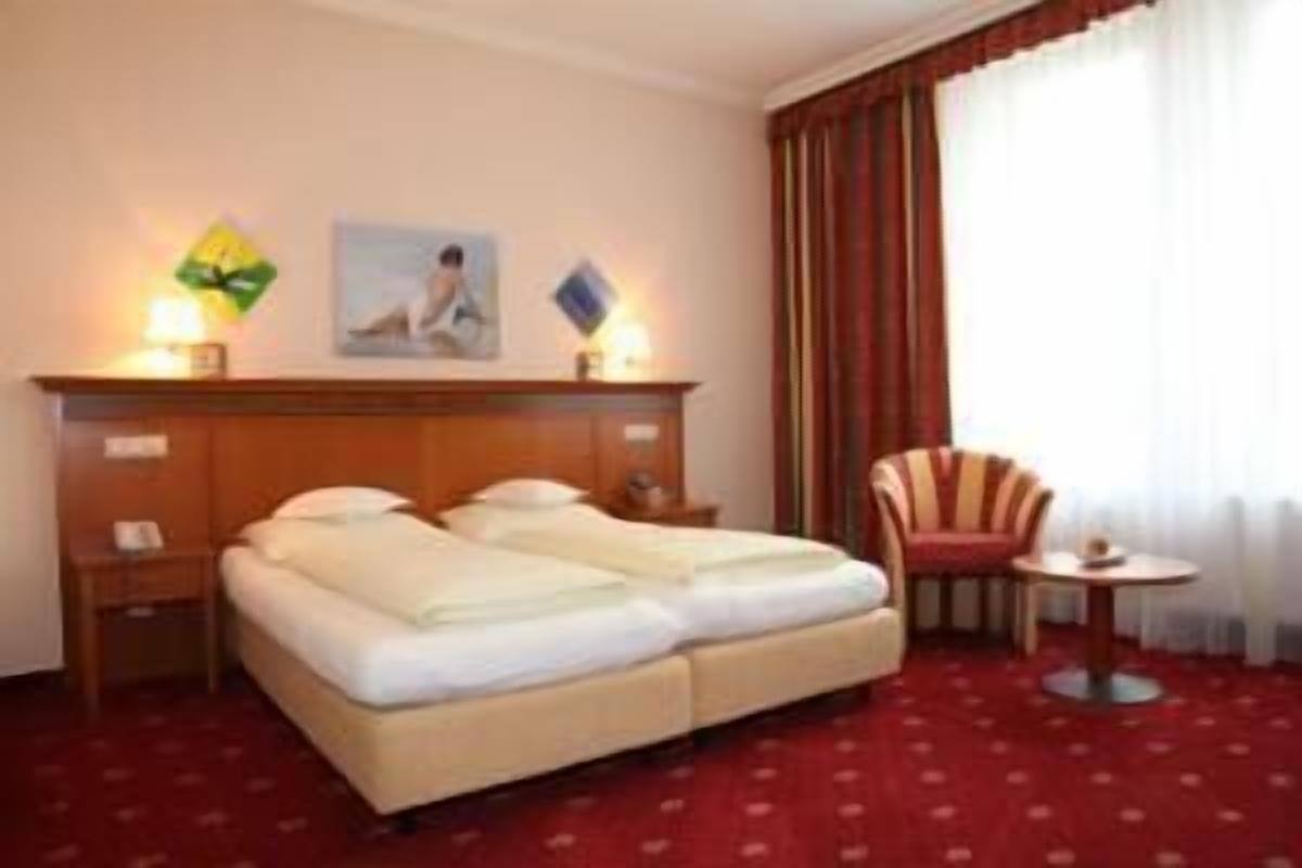 comfort double room | in-room safe, desk, blackout curtains, iron/ironing board