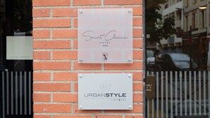 Fassade der Unterkunft