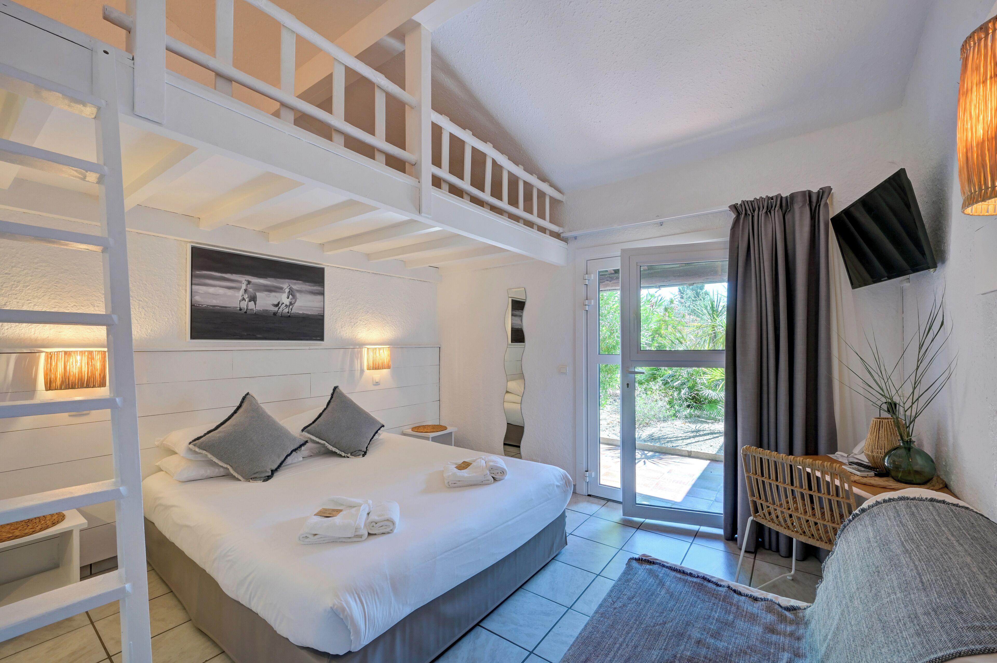 Triple Room ( Mezzanine ) | Minibar, in-room safe, desk, blackout drapes