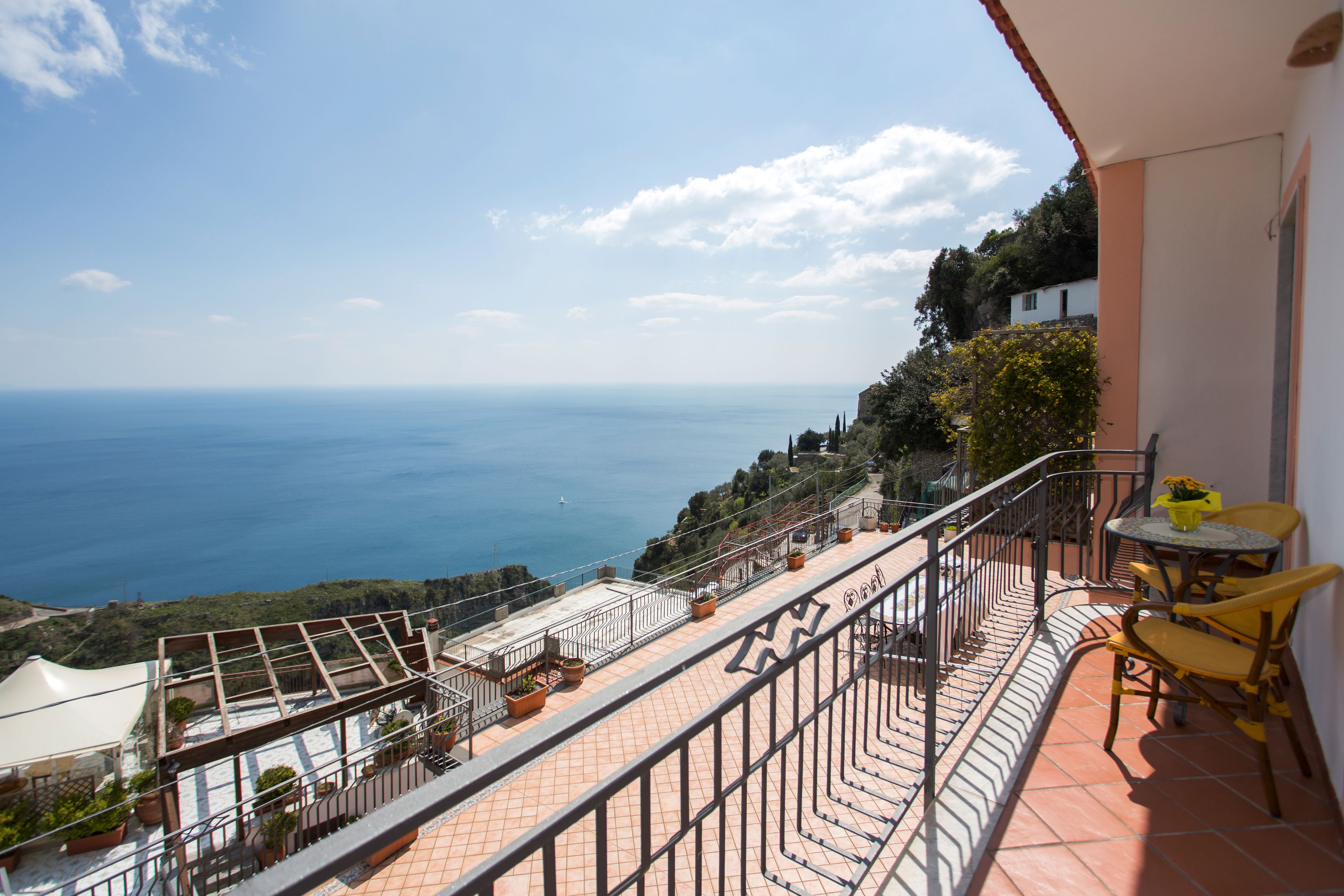 Junior-Suite, Terrasse, Meerblick (Jacuzzi) | Balkon