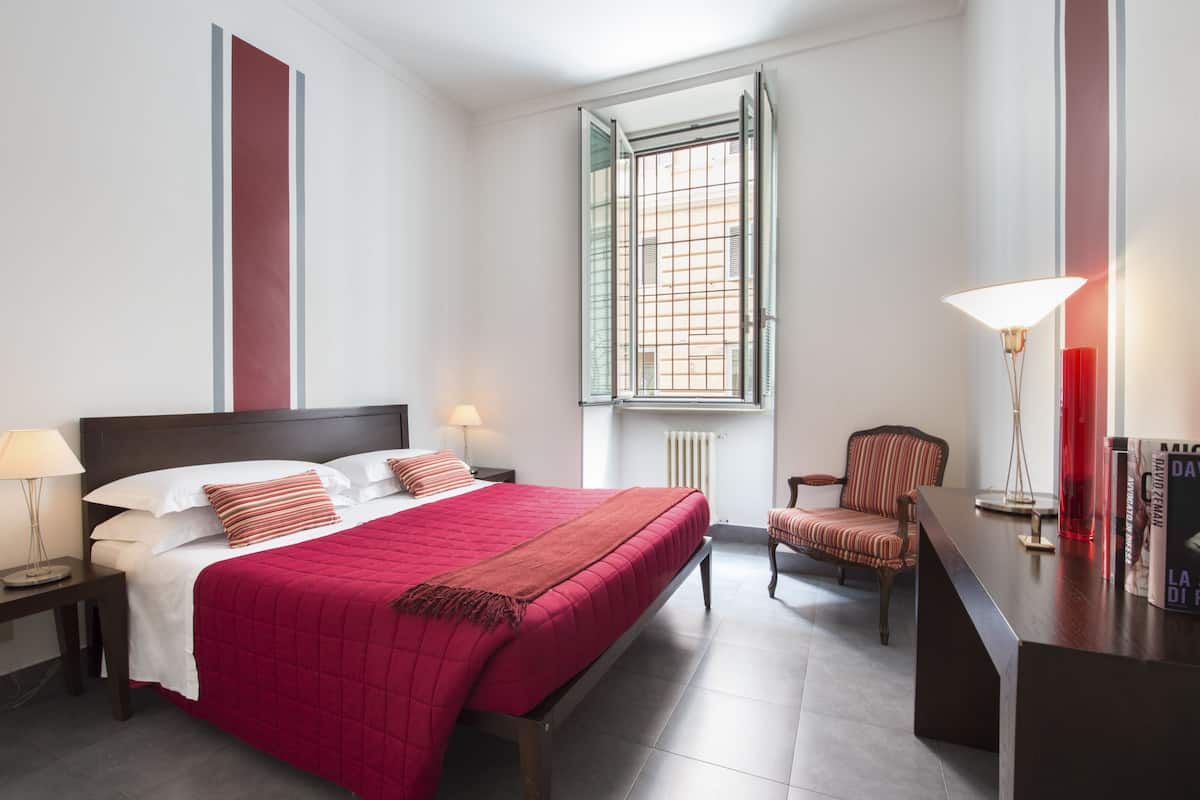 Appartement, 1 chambre (ROSSO) | Literie de qualité supérieure, coffres-forts dans les chambres