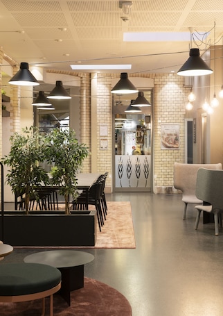 Sala de estar en el lobby