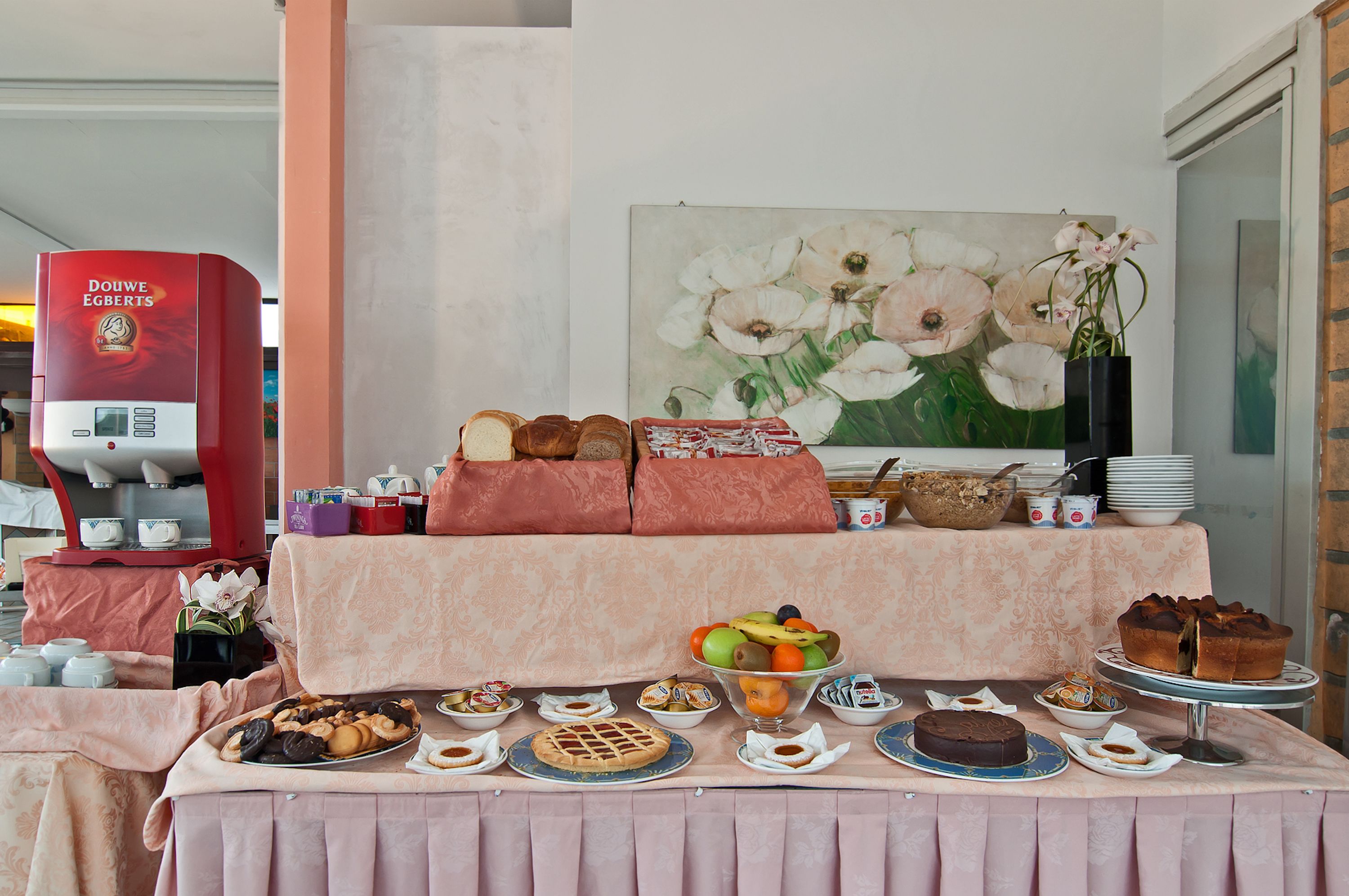daily buffet breakfast (eur 10 per person)