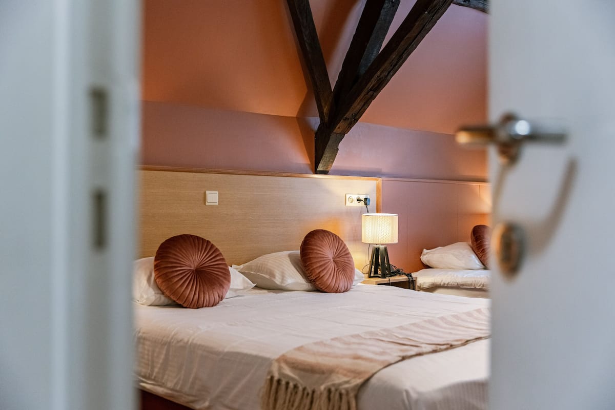 2 habitaciones y ropa de cama de alta calidad