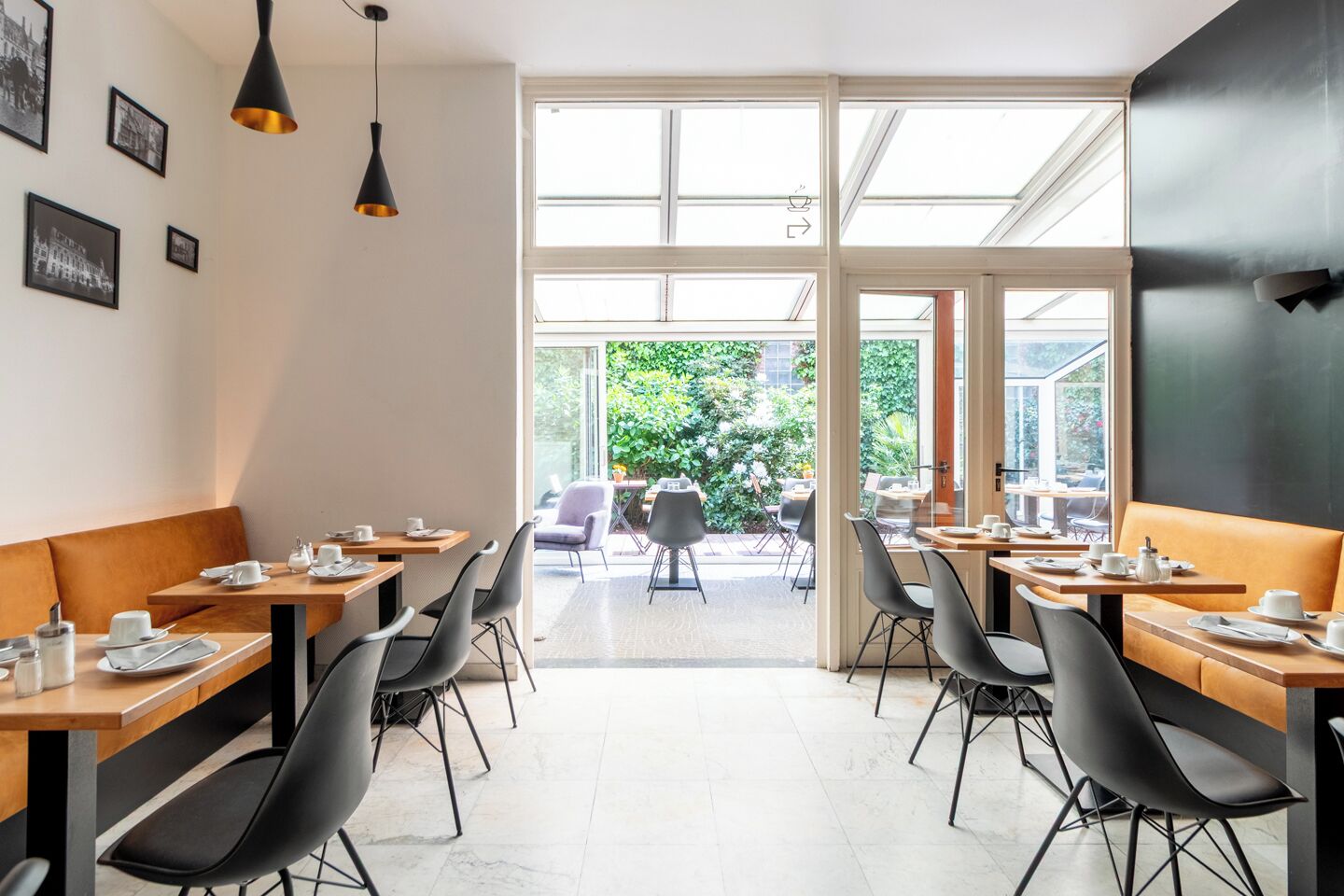 Breakfast served, garden views 