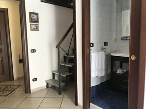 1 slaapkamer, donsdekens, pillowtop-bedden, een minibar