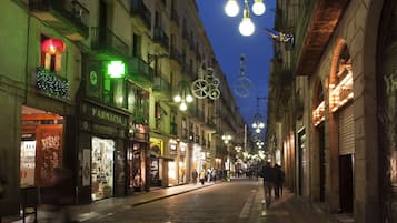 Front of property – evening/night