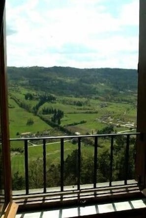 Vista desde la propiedad